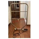 Vintage towel rack warmer (downstairs bathroom)