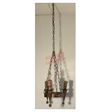 vintage Spanish Gothic Revival style chandelier
