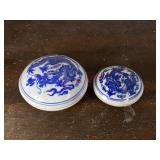 Two Porcelain Japanese Blush          (Garage