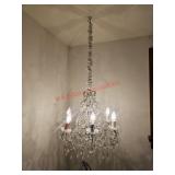 Chandelier, works - upstairs right bedroom