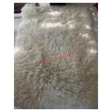7.8FT Sheep Skin Rug    (living Room)