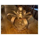 Large Gold Crown candle Holder Decor
