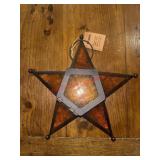 Pier One Glass Candle Star Hanger       (kitchen)