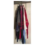 Menï¿½s clothes lot sizes M-XXL(master closet)