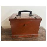 VTG mahjong case, likely from the early 20th