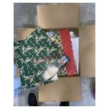 Vintage holiday bags and boxs lot (ROW C)