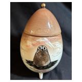 Sascha Brastoff Mid Century Seal Ceramic Footed