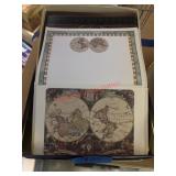 World tin With Note Paper and more           (Row