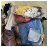 LARGE LOT OF FABRIC (ROW C )