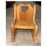 Solid wood Baby Doll Rocking Chair      (Row A