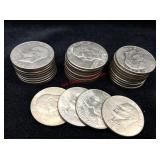 (34) Eisenhauer Dollar Coins from Coin Collection