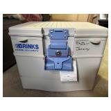 Brinks Safe with Key       (Row B Left side Under