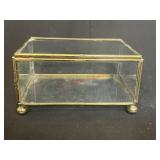 Glass trinket box (ROW A)