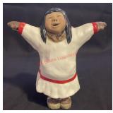 vintage ceramic figurine titled 'Rebecca'(ROW C)