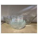 Large Lot of Glass Serving Bowls