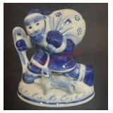 Gzhel porcelain 'Father Frost' (ROW A)