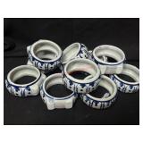 Philippines Porcelain Napkin Rings      (Row A