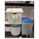 Lot of THREE Mismatched Totes