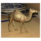 Brass Camel Figure          (Row A Let Side