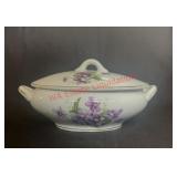 Bohemia porcelain sugar bowl (ROW A)