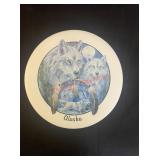 Alaska print coaster (ROW A)