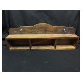 1992 Chevron Wood Commemorative Car Holder