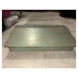 Vintage Wood Storage Box      (Row A Let Side