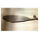 Whale Carved Wood           (Row F)