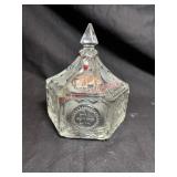 Indiana Glass hexagonal candy dish in the
