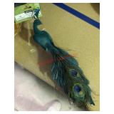 Large Peacock Bird Clip          (Row A Let Side