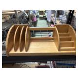 Solid Wood Desk Organizer          (Row A Under