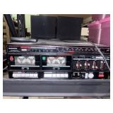 Magnavox Cassette Stereo System/Speakers Untested