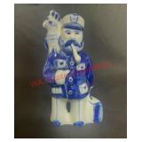 Gzhel porcelain 'Ship Captain'(ROW A)