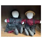 No Face Amish Dolls     (Back Toy Shelf)