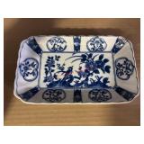 Vtg Porcelain Chinese Small Platter Dish