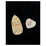 Carved Alaskan Pendants           (BookShelves)