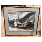 Alongside at Kodiak- 1978 Gretchen Hancock