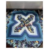 Quilted Table Circle  Reversible          (ROW E)