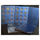 3 Booklets Kennedy Half Dollars  (24 Coins)