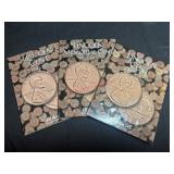 1941-2013 Lincoln Cent Books with contents