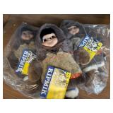 Lot of 3 KipMik Alaska Souvenir Dolls     (Far