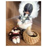 Little Sleepy Eye Vtg Doll and more     (Far Back