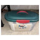 Lidded Organizer with Crafting Contents to be