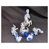 Small Porcelain Animal Figures          (Book