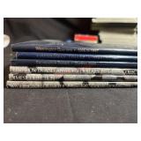 Lot of 6 Coin Collector Books (Empty)