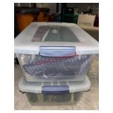 Two Totes of Quilting Fabric