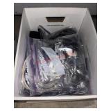 Box Lot of Cables and more              (ROW E)
