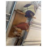 Sports Equipment and Holder      (Garage on wall