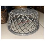 Metal Smaller Fruit Bowl          (Garage