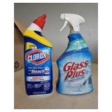 Clorex and glass plusBox truck